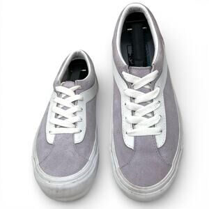 VANS Woman's Lavender Suede Sneakers 7   Pastel Preppy Skate